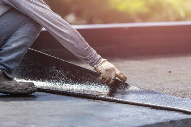 Professional Crawl Space Encapsulation technician working in Columbus, KS